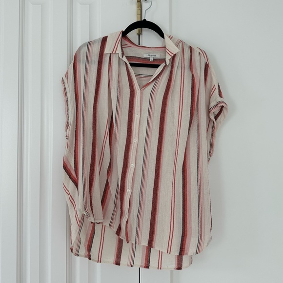 Striped Madewell Top - Picture 1 of 4